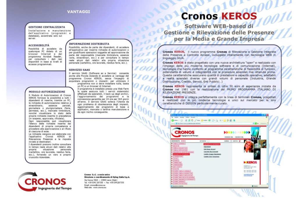 Brochure Software Keros