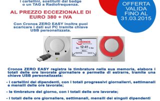 Il lettore RFID controllo presenze zero easy funziona come un orologio di controllo delle presenze, ma elimina i cartellini, sostituiti dal badge o un tag a radiofrequenza