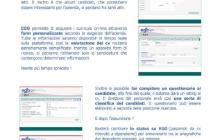 Gestione curricula