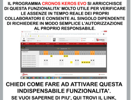 Gestione Assenze: Keros Evo facilita dipendenti e HR