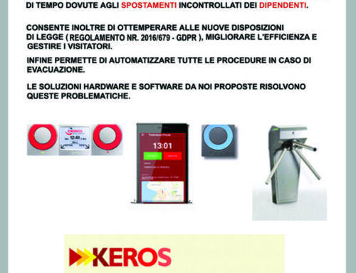 Keros: la soluzione ideale per la gestione presenze e il controllo accessi