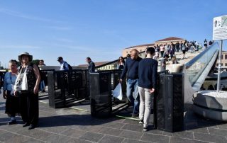 come funzionano i tornelli a venezia