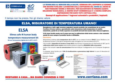controllo accessi e misurazione temperatura
